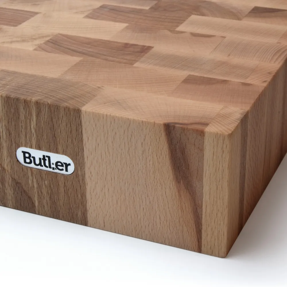 Butler Hakblok Beuk Kops (40 x 60 x 6 cm) Discount
