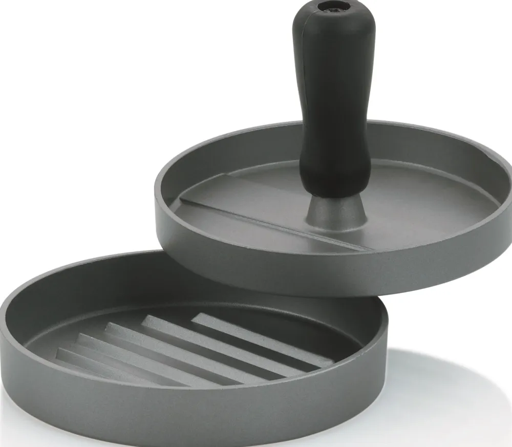 Kela Hamburgerpers Buffalo Zilver 12 cm Online
