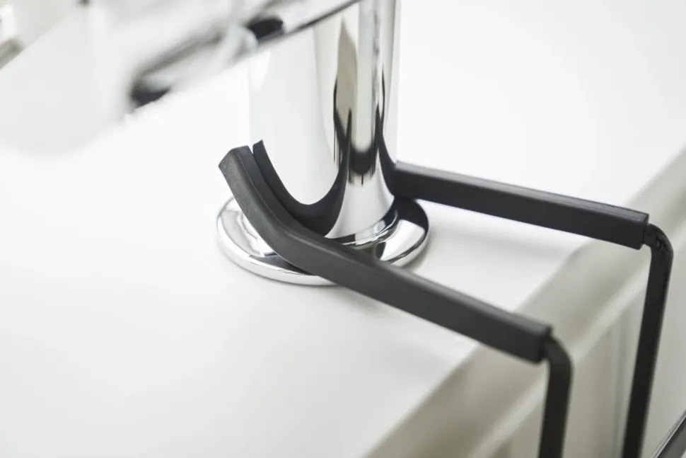 Hangende Gootsteenorganizer Yamazaki Tower Black