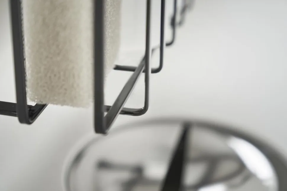 Hangende Gootsteenorganizer Yamazaki Tower Black