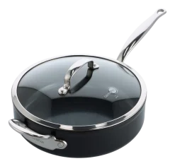 Hapjespan Greenpan Barcelona Pro Met Keramische Antikleeflaag Met Deksel 28 cm
