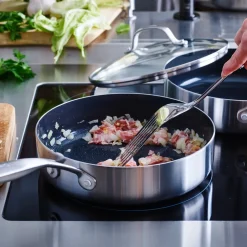 GreenPan Hapjespan Geneva Met Keramische Antikleeflaag Met Deksel 24 cm Discount