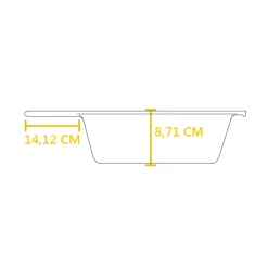 Hapjespan Lodge Deep L10DSK3 ø30,5 cm