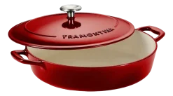 Hapjespan Tramontina Bestow Met Deksel Red 30 cm