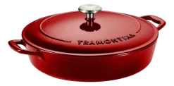 Hapjespan Tramontina Bestow Met Deksel Red 30 cm