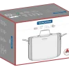 Hapjespan Tramontina Grano 3-Laags Zilver 24 cm