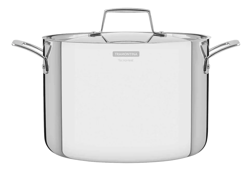 Hapjespan Tramontina Grano 3-Laags Zilver 24 cm