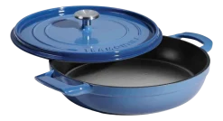Tramontina Hapjespan Met Deksel Blauw 26 cm Discount
