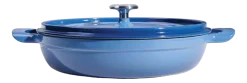 Tramontina Hapjespan Met Deksel Blauw 26 cm Discount