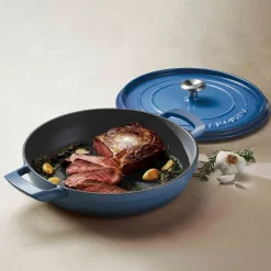 Tramontina Hapjespan Met Deksel Blauw 26 cm Discount