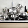High Dome RVS Deksel Fissler Original-Profi Collection 24 cm
