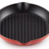 Hoge Grill Le Creuset Rond Kersenrood 25 cm