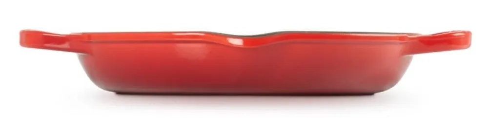 Le Creuset Hoge Grill Rond Oranjerood 25 cm New