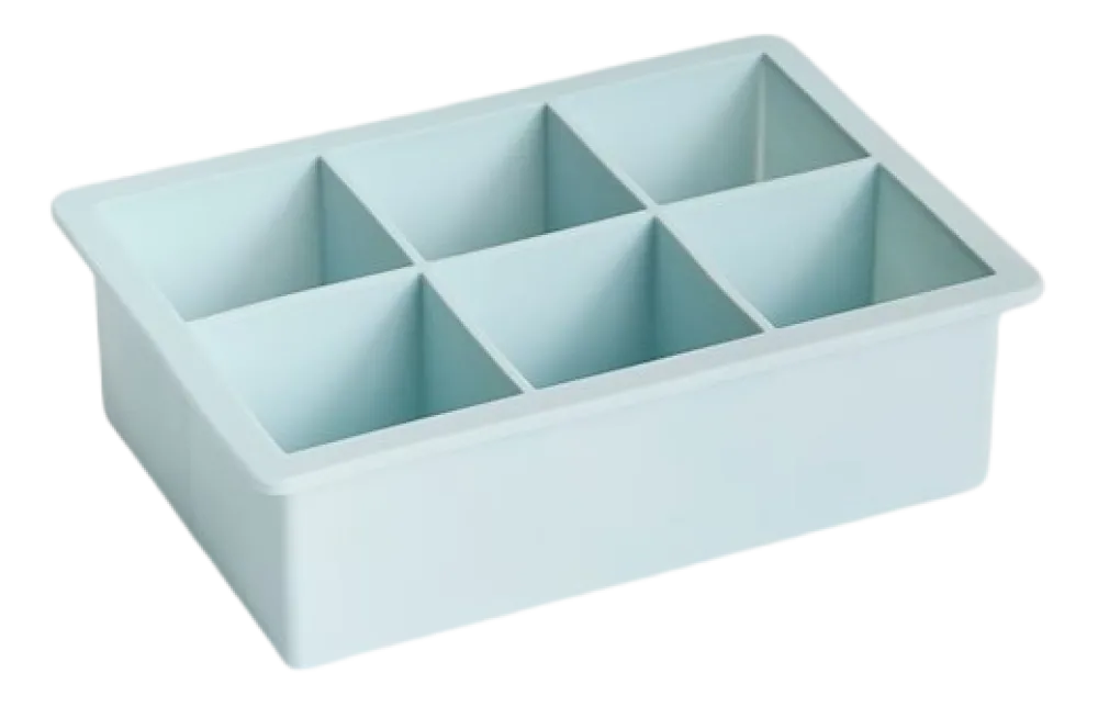 HAY IJsblokjesmaker Ice Cube Tray-6 Cubes XX-Large-Ice blue Sale