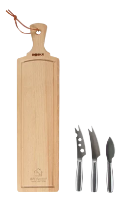 Boska Kaasset Amigo Brown / Silver (Set van 4) Clearance