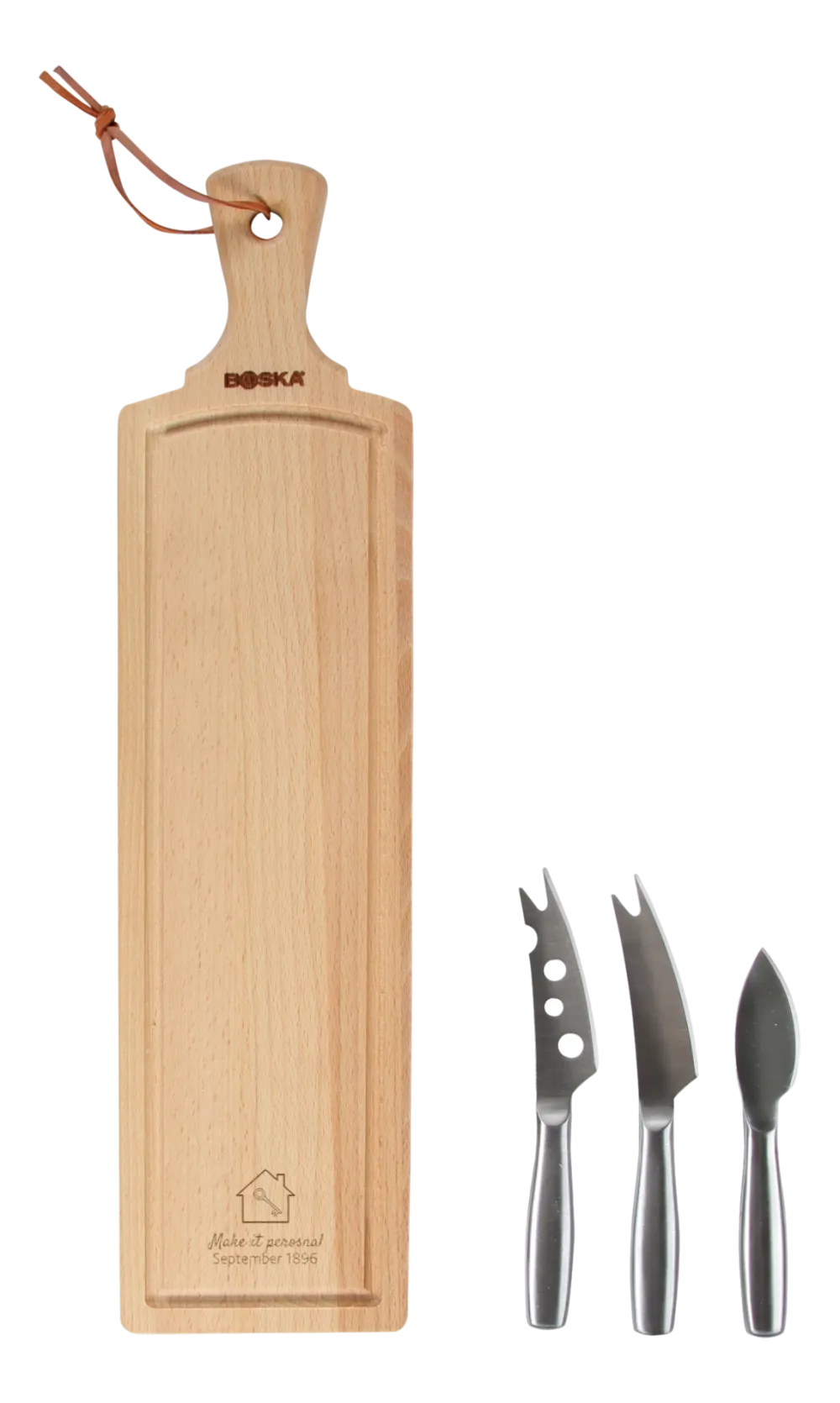 Boska Kaasset Amigo Brown / Silver (Set van 4) Clearance