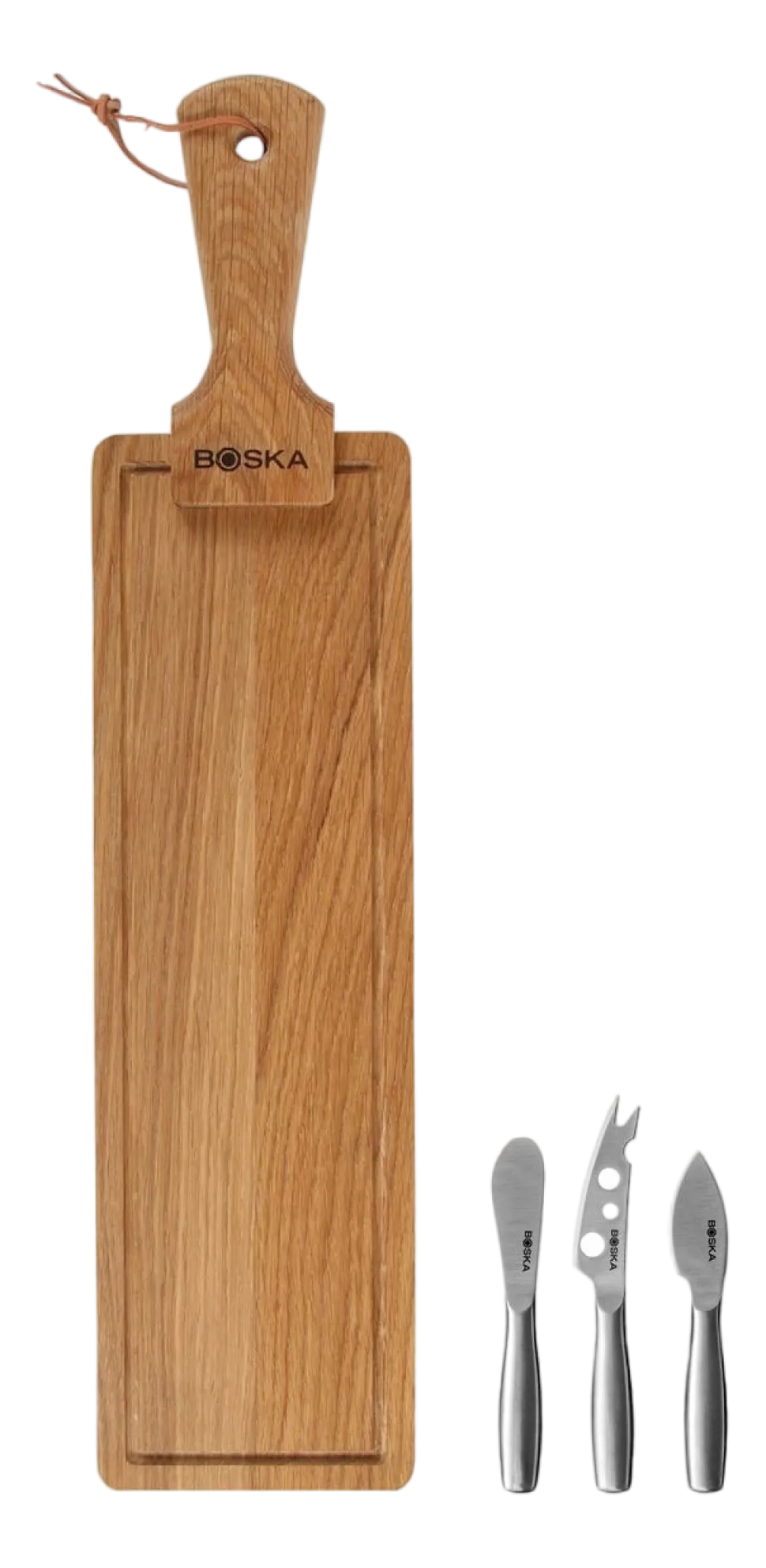 Kaasset Boska Friends Brown / Silver (Set van 4)