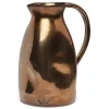 Dutchdeluxes Karaf Dented Jug Ceramic Platinum Best