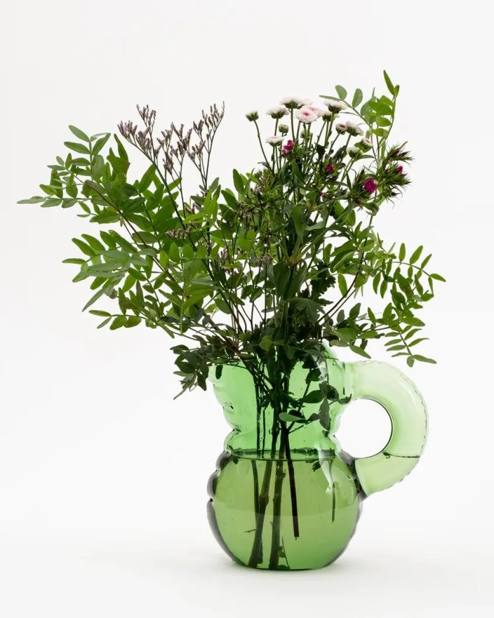 Karaf Home Studyo Emily Emerald Glass