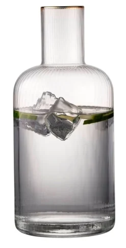 Karaf Lyngby Glas Palermo Gold 1,5 L