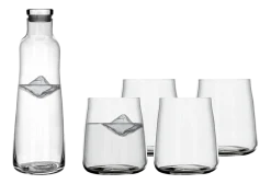Karaf met Glazen Lyngby Zero Clear (Set van 5)