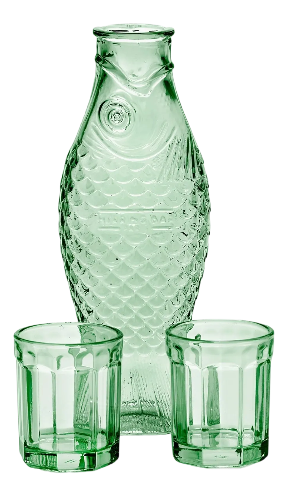 Karaf met Glazen Serax M Fish & Fish Greem 850 ml