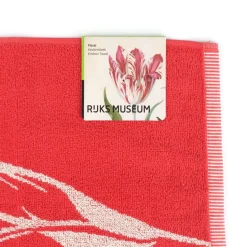 Keukendoek Bunzlau Castle Rijksmuseum Tulips Rood