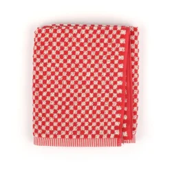 Keukendoek Bunzlau Castle Small Check Rood