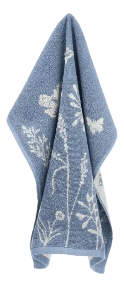 Keukendoek Bunzlau Castle Wild Flowers Grijs-Blauw