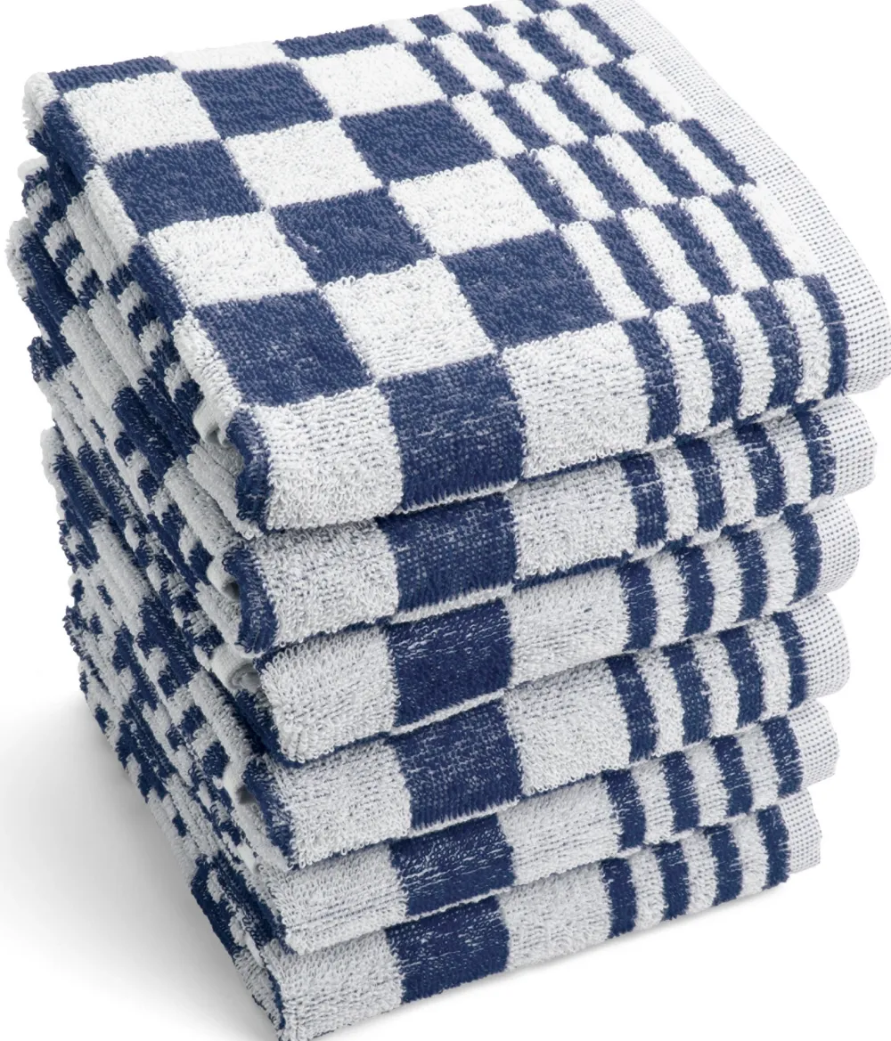Byrklund Keukendoek Clean & Fresh Blauw (Set van 6) Clearance