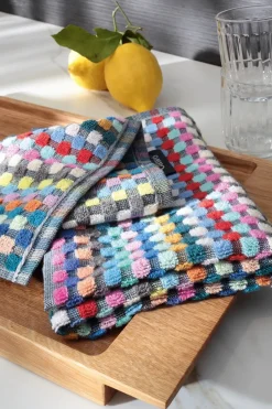 Keukendoek Cawö Confetti Karo Multicolor 50 x 50 cm (Set van 4)