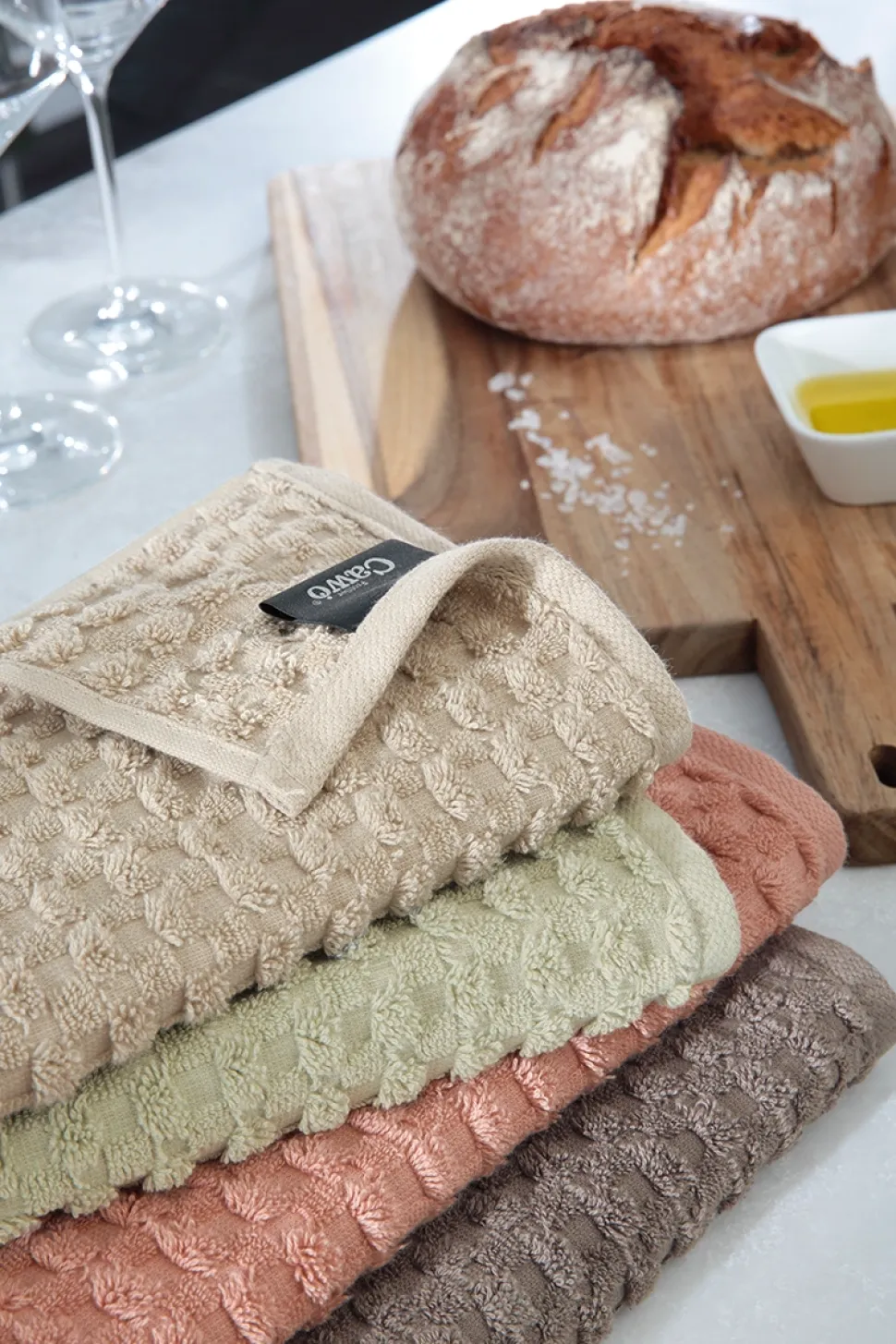 Keukendoek Cawö Pro Wasabi (Set van 4)