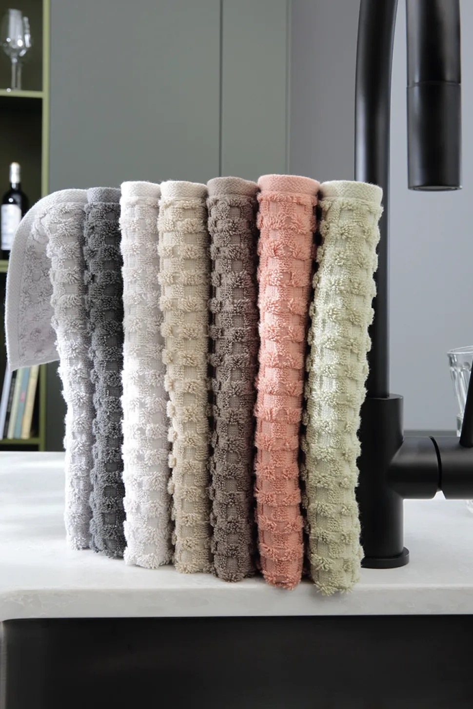Keukendoek Cawö Pro Wasabi (Set van 4)