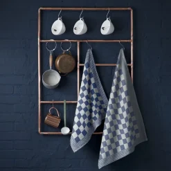 DDDDD Keukendoek Barbeque Blue (set van 6) Discount