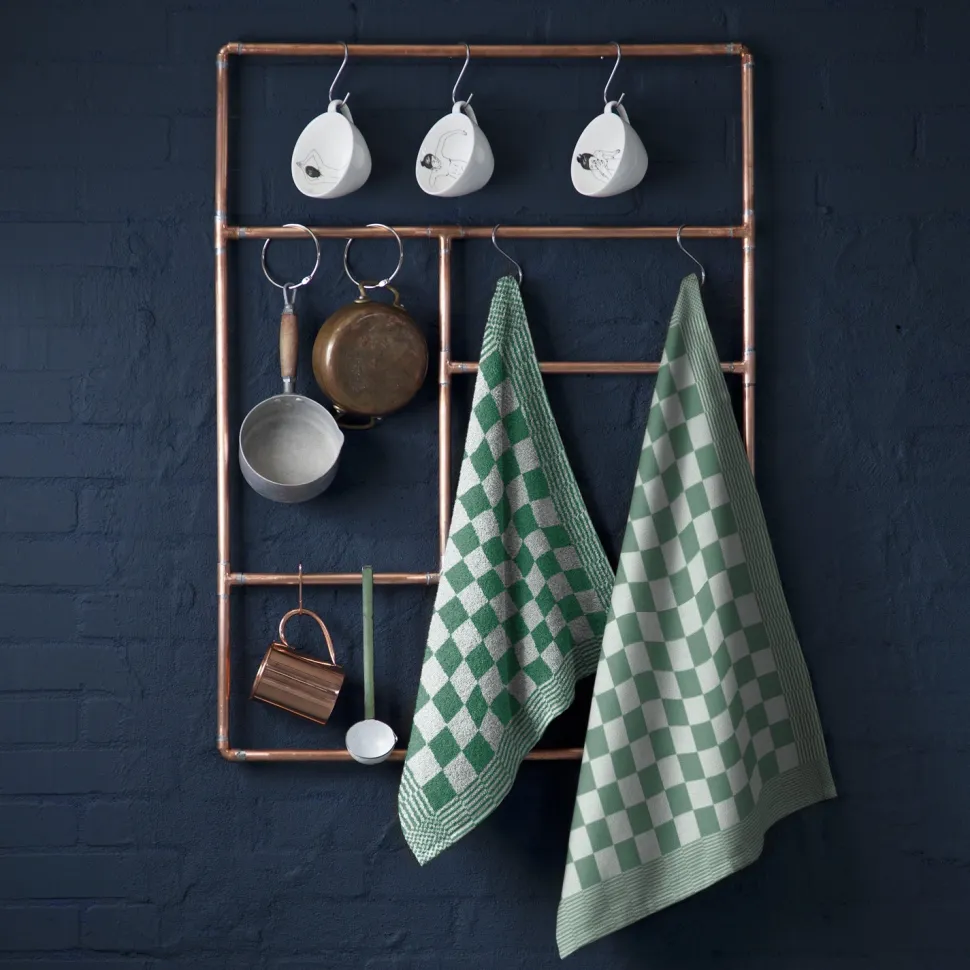 Keukendoek DDDDD Barbeque Green (set van 6)