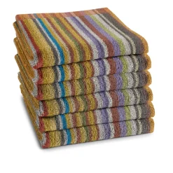 Keukendoek DDDDD Over the Rainbow Terra (set van 6)
