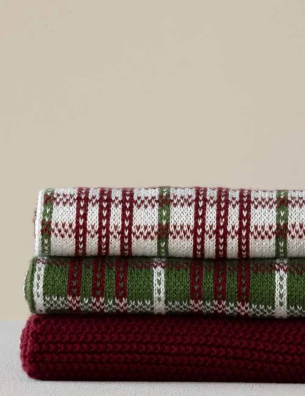 Humdakin Keukendoek Knitted Winter Whisper