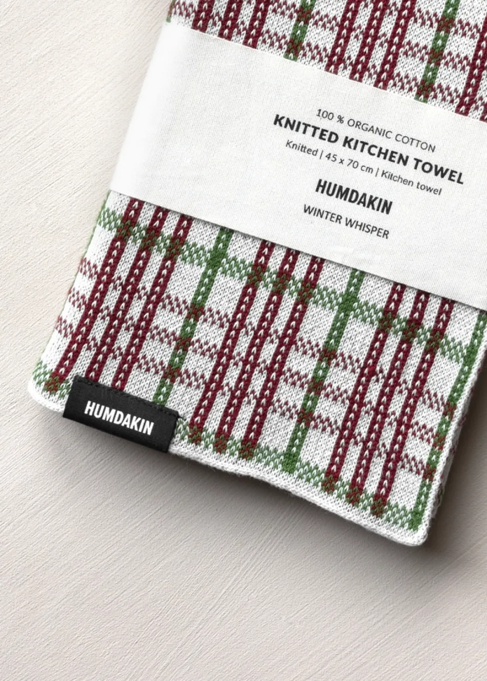 Humdakin Keukendoek Knitted Winter Whisper