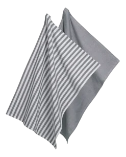 Keukendoek Kela Caja Donker Grijs (Set van 2) - 50 x 70 cm