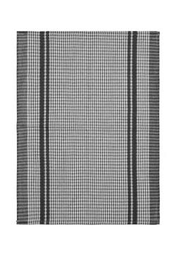 Keukendoek Tiseco Home Studio Waffle Black (Set van 4) - 50 x 70 cm