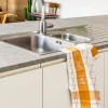 Keukendoek Tiseco Home Studio Pharao BML Taupe (Set van 3) - 50 x 70 cm