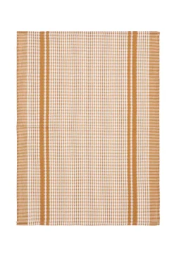 Keukendoek Tiseco Home Studio Waffle Camel (Set van 4) - 50 x 70 cm