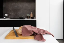 Keukendoek Tiseco Home Studio Myrna Taupe (Set van 3) - 50 x 70 cm
