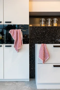 Tiseco Keukendoek Home Studio Oman Black (Set van 3) - 50 x 70 cm Sale