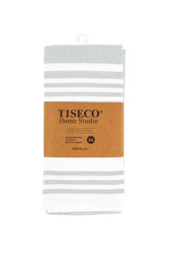 Keukendoek Tiseco Home Studio Combo Light Grey (Set van 4) - 50 x 70 cm