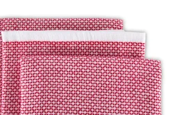 Keukendoek Ziczac Culinary Duo Leno Red (Set van 3) - 50 x 76 cm
