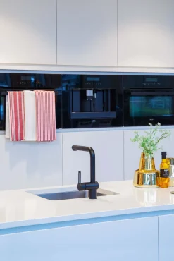 Keukendoek Ziczac Culinary Duo Stripe Red (Set van 3) - 50 x 76 cm