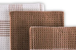 ZicZac Keukendoek Culinary Duo Leno Washed Indigo (Set van 3) - 50 x 76 cm