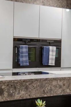 ZicZac Keukendoek Culinary Duo Waffle Washed Indigo (Set van 3) - 50 x 76 cm Sale