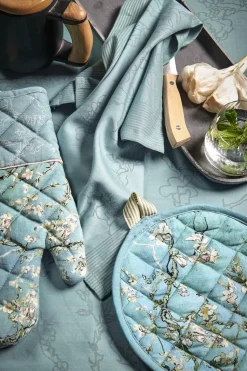 Keukenhandschoen Beddinghouse x Van Gogh Museum Blossom Blue (Set van 2)